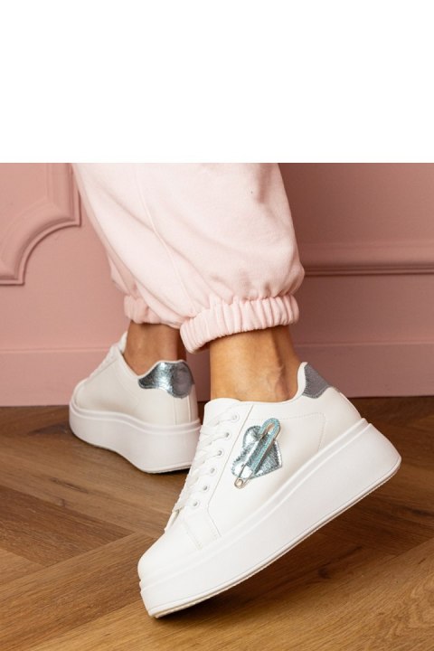 Buty Sportowe Model Lerisol 8919 White/Blue - PRIMO Buty Sportowe Model Lerisol 8919 White/Blue - PRIMO