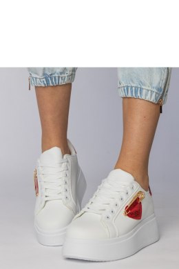 Buty Sportowe Model Lerisol 8919 White/Red - PRIMO