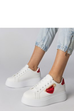 Buty Sportowe Model Lerisol 8919 White/Red - PRIMO