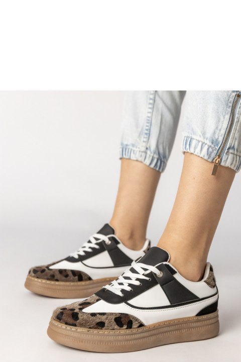 Buty Sportowe Model Meril PC2817 Black/White - PRIMO Buty Sportowe Model Meril PC2817 Black/White - PRIMO