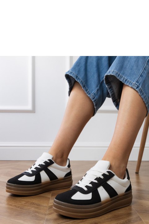Buty Sportowe Model Serila X3032 Black - PRIMO Buty Sportowe Model Serila X3032 Black - PRIMO