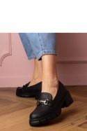 Półbuty Model Marela 1-703 Black - PRIMO