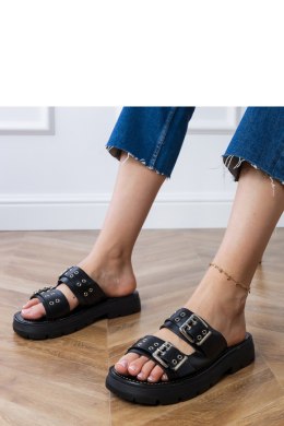 Sandał Klapki Model Liluna DFY-9 Black - PRIMO
