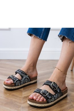 Sandał Klapki Model Zebrina X5-390 Black - PRIMO