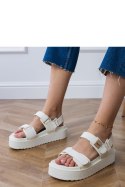 Sandały Model Areka YQ77-19 White - PRIMO