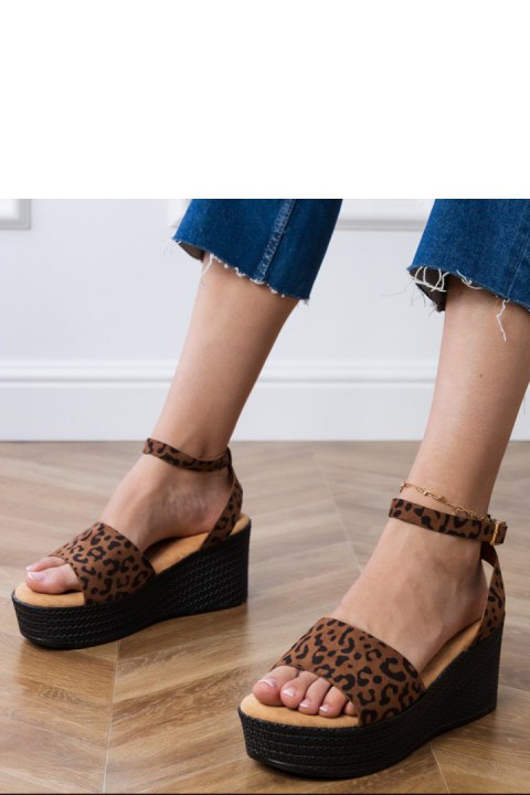 Sandały Model Ganra LOLO23 Panterka - PRIMO Sandały Model Ganra LOLO23 Panterka - PRIMO