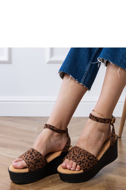 Sandały Model Ganra LOLO23 Panterka - PRIMO Sandały Model Ganra LOLO23 Panterka - PRIMO