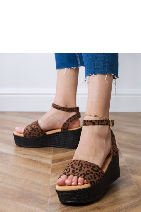 Sandały Model Ganra LOLO23 Panterka - PRIMO Sandały Model Ganra LOLO23 Panterka - PRIMO