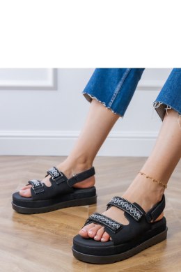 Sandały Model Jenisej PL367 Black - PRIMO