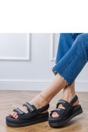 Sandały Model Jenisej PL367 Black - PRIMO