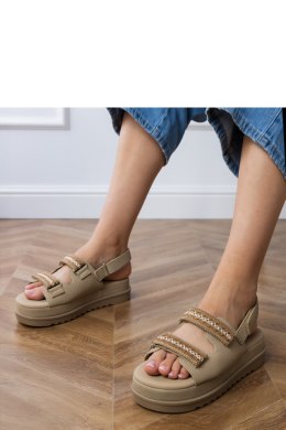 Sandały Model Jenisej PL367 Brown - PRIMO