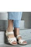 Sandały Model Nural H0016 Beige - PRIMO