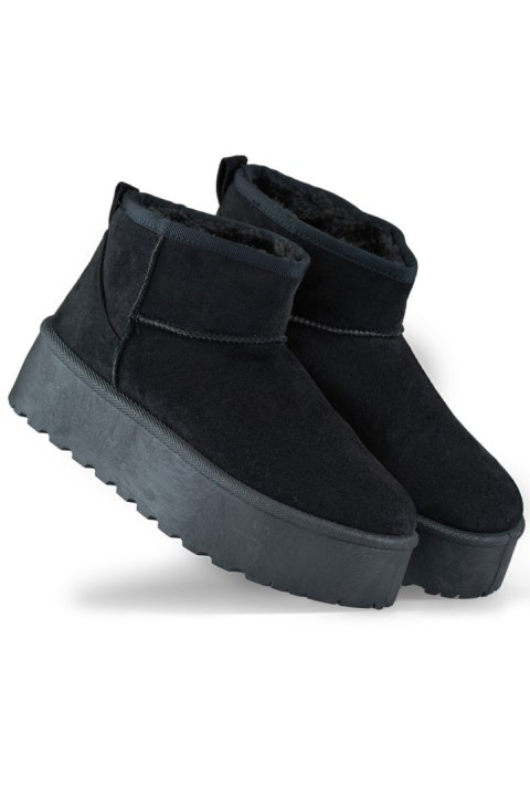 Śniegowce Model 2818B Black - PRIMO Śniegowce Model 2818B Black - PRIMO