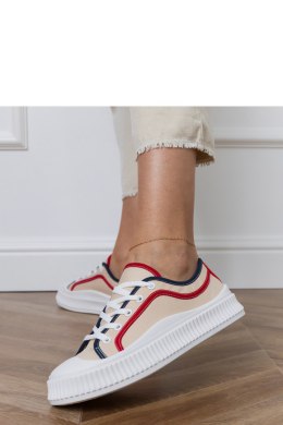Trampki Model Salis FY-111 Beige - PRIMO