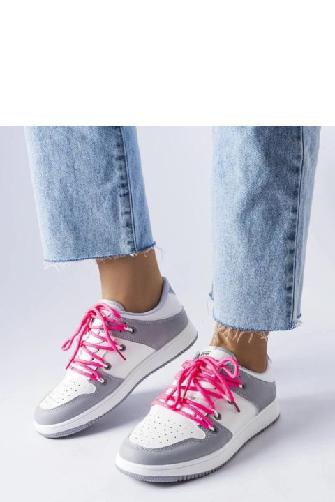 Białe retro sneakersy Shari - Solea Białe retro sneakersy Shari - Solea
