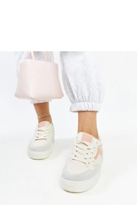 Białe sneakersy na platformie Walda - Solea Białe sneakersy na platformie Walda - Solea
