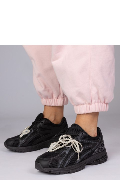 Buty Sportowe Model Lekrus HY2309 Black - PRIMO Buty Sportowe Model Lekrus HY2309 Black - PRIMO