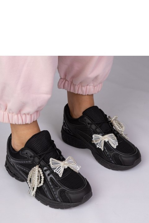 Buty Sportowe Model Lekrus HY2309 Black - PRIMO Buty Sportowe Model Lekrus HY2309 Black - PRIMO