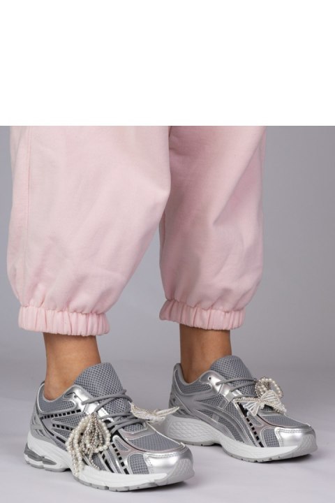 Buty Sportowe Model Lekrus HY2309 Silver - PRIMO Buty Sportowe Model Lekrus HY2309 Silver - PRIMO