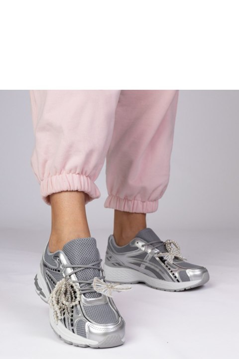 Buty Sportowe Model Lekrus HY2309 Silver - PRIMO Buty Sportowe Model Lekrus HY2309 Silver - PRIMO