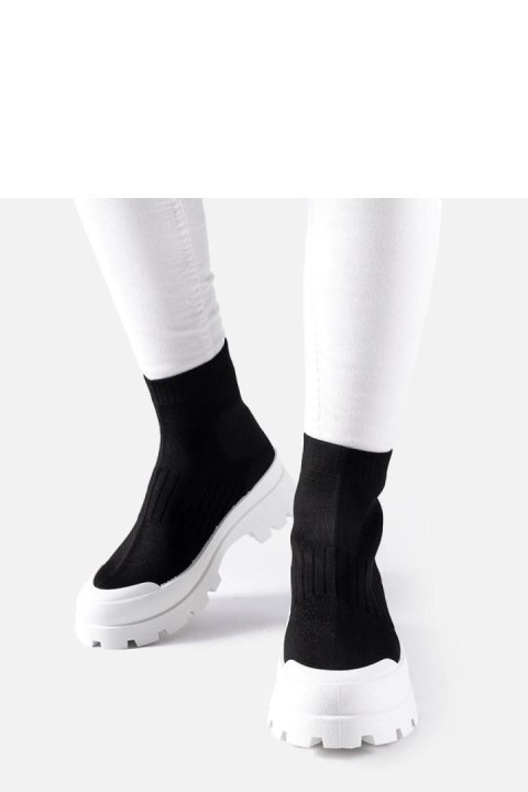 Czarne sneakersy z elastyczną cholewką Varden - Solea Czarne sneakersy z elastyczną cholewką Varden - Solea