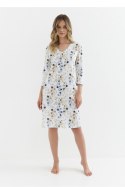 Koszulka nocna Koszula Nocna Model 401 White - Cana