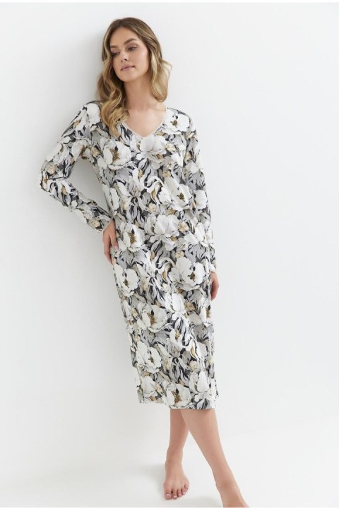 Koszulka nocna Koszula Nocna Model 414 Grey - Cana Koszulka nocna Koszula Nocna Model 414 Grey - Cana
