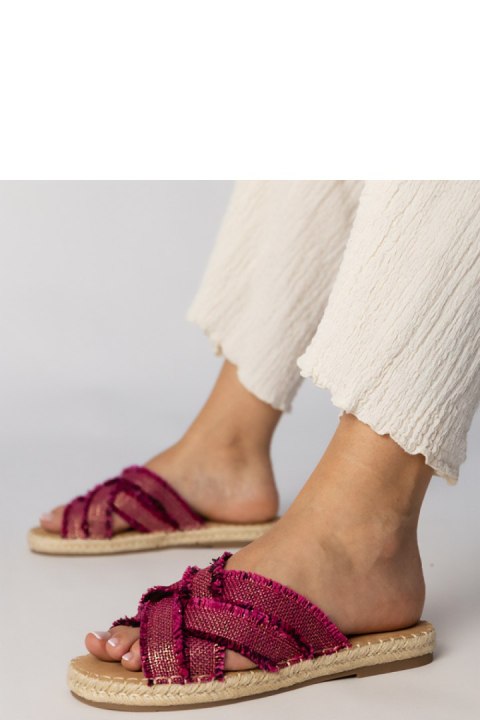 Sandał Klapki Model Berunda XW131 Pink - PRIMO Sandał Klapki Model Berunda XW131 Pink - PRIMO