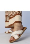 Sandał Klapki Model Ellinara JB1949 White - PRIMO