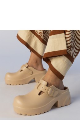 Sandał Klapki Model Ferina DM617 Beige - PRIMO