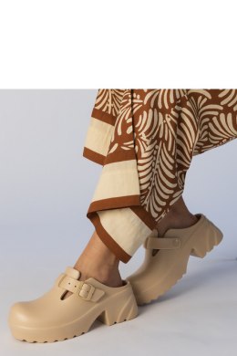 Sandał Klapki Model Ferina DM617 Beige - PRIMO