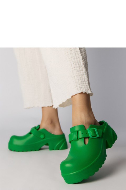 Sandał Klapki Model Ferina DM617 Green - PRIMO Sandał Klapki Model Ferina DM617 Green - PRIMO