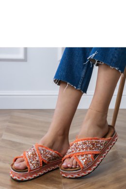 Sandał Klapki Model Kelara X5-376 Orange - PRIMO