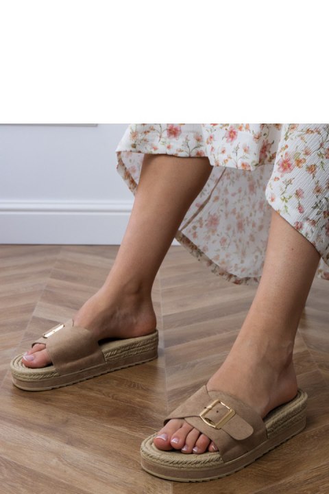 Sandał Klapki Model Umsa LOLO27 Brown - PRIMO Sandał Klapki Model Umsa LOLO27 Brown - PRIMO