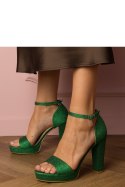 Sandały Model Sandis KK51P Green - PRIMO