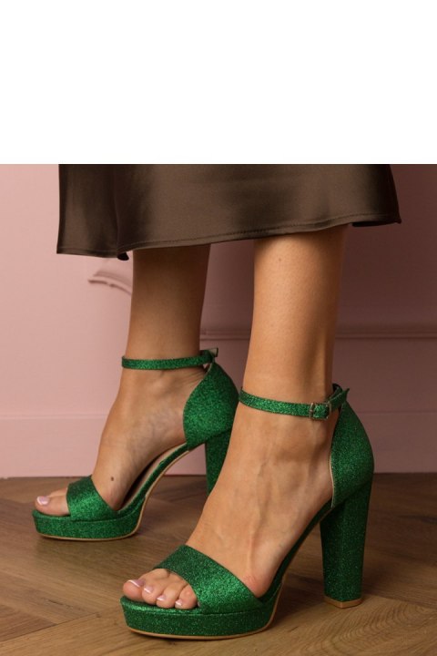 Sandały Model Sandis KK51P Green - PRIMO Sandały Model Sandis KK51P Green - PRIMO