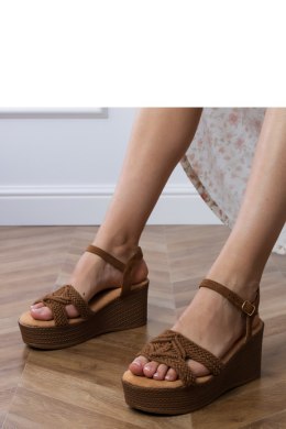 Sandały Model Zambera LOLO21 Brown - PRIMO