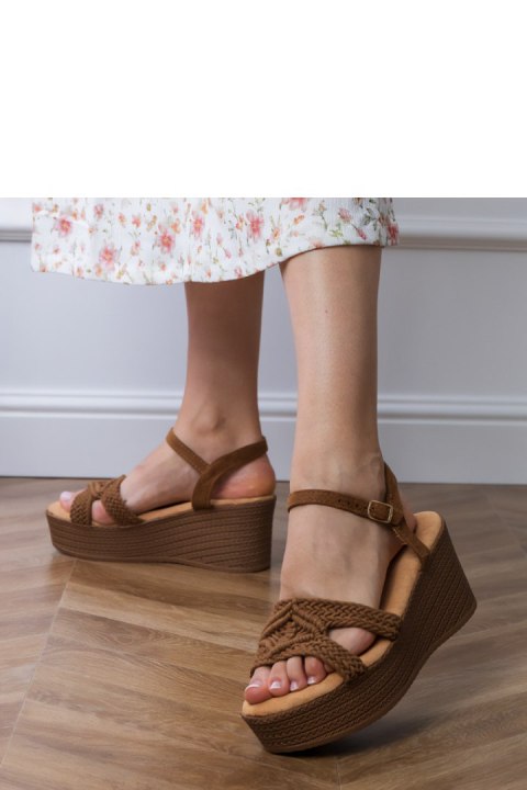 Sandały Model Zambera LOLO21 Brown - PRIMO Sandały Model Zambera LOLO21 Brown - PRIMO