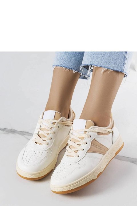 Beżowe damskie sneakersy Marcella - Solea Beżowe damskie sneakersy Marcella - Solea