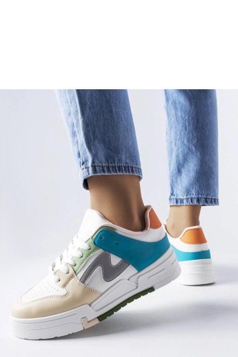 Beżowo-niebieskie buty na platformie Harter - Solea Beżowo-niebieskie buty na platformie Harter - Solea