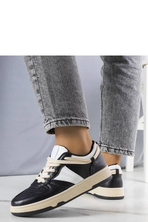 Czarne damskie sneakersy Marcella - Solea Czarne damskie sneakersy Marcella - Solea