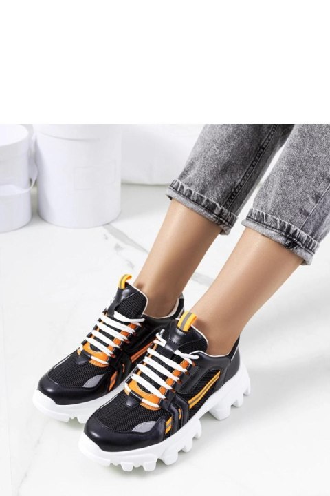 Czarne sneakersy damskie Bernier - Solea Czarne sneakersy damskie Bernier - Solea