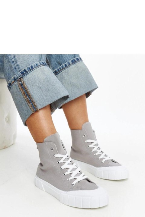 Szare wysokie trampki Vinka - Solea Szare wysokie trampki Vinka - Solea