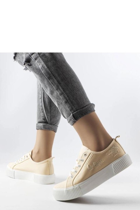 Beżowe trampki Lee Cooper LCW-23-31-1808L - Solea Beżowe trampki Lee Cooper LCW-23-31-1808L - Solea
