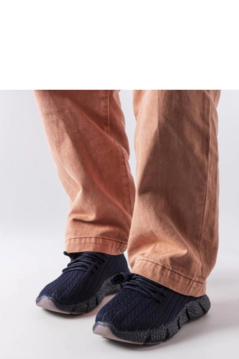Granatowe sportowe sneakersy Élodie - Solea Granatowe sportowe sneakersy Élodie - Solea