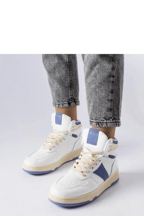 Niebieskie sneakersy za kostkę Robin - Solea Niebieskie sneakersy za kostkę Robin - Solea