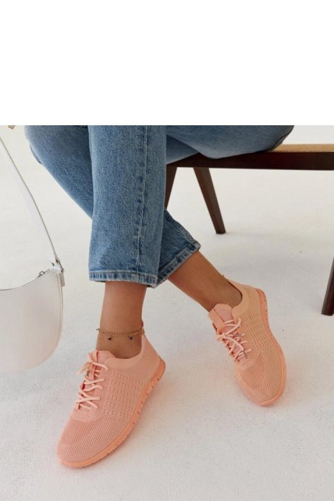 Różowe materiałowe sneakersy Mairago - Solea Różowe materiałowe sneakersy Mairago - Solea