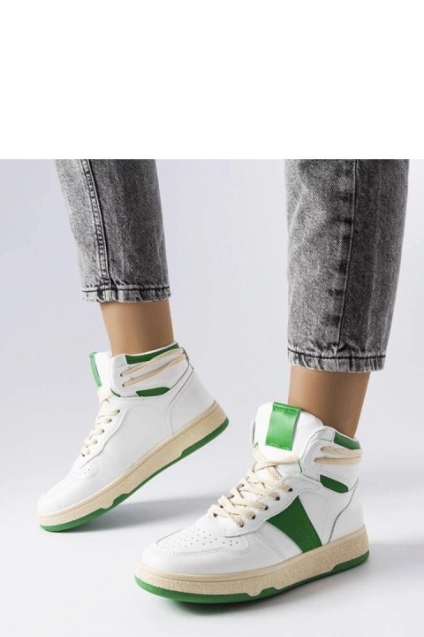 Zielone sneakersy za kostkę Robin - Solea Zielone sneakersy za kostkę Robin - Solea